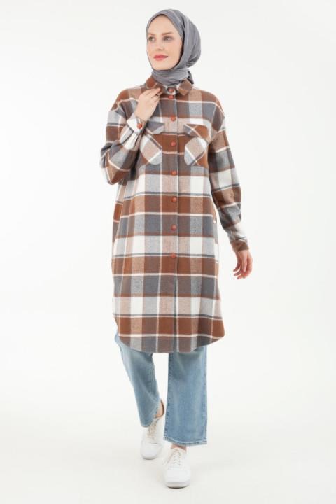 ARMİNE TREND 23KT402 TUNİK Taba