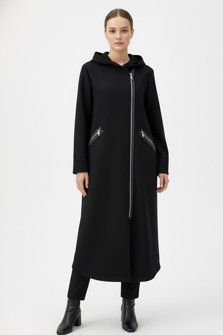 ARMİNE TREND HIRKA 25KT504 Siyah