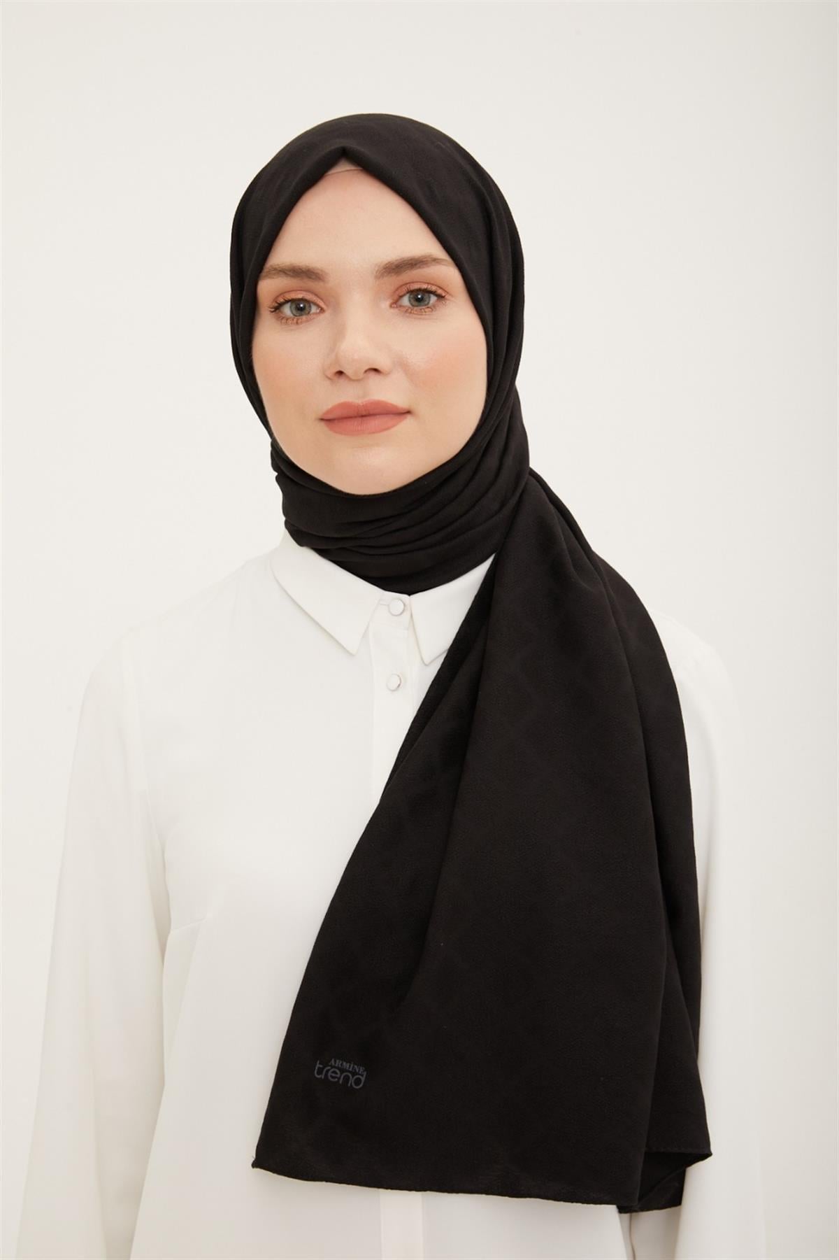 ARMİNE TREND J.P.CAZZ ŞAL 3 2023 Siyah