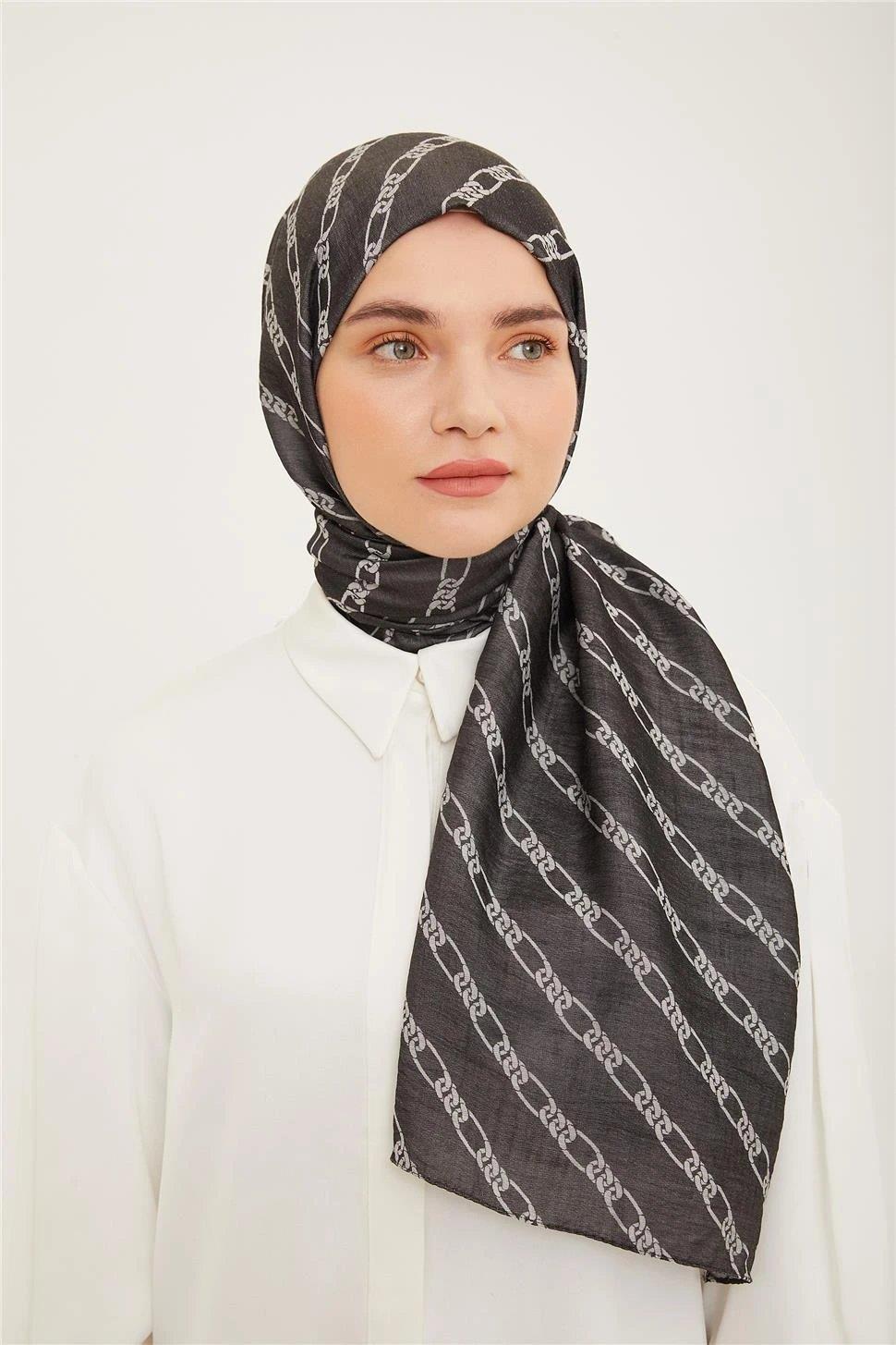 ARMİNE TREND PURE LİNA ŞAL 16 2023 Antrasit