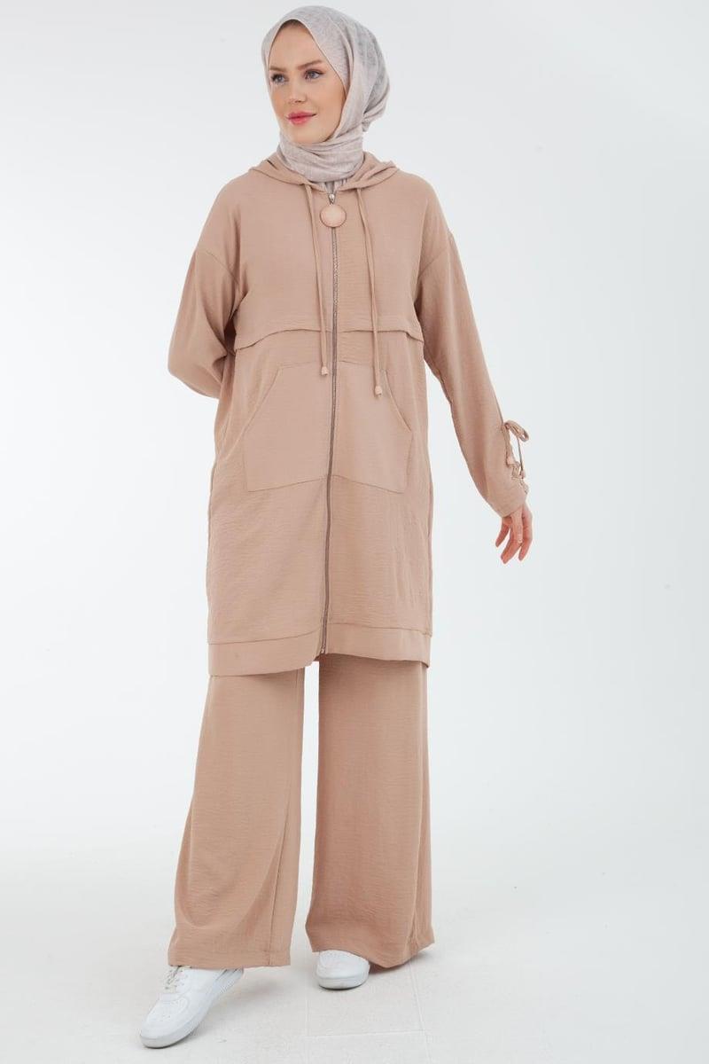ARMİNE TREND TAKIM 22YT608-1 Bej