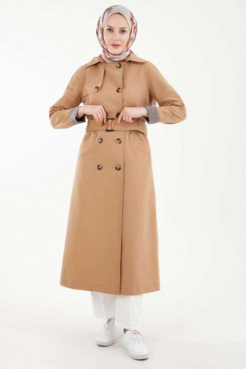 ARMİNE TREND TRENCKOT 24YT761 Bej