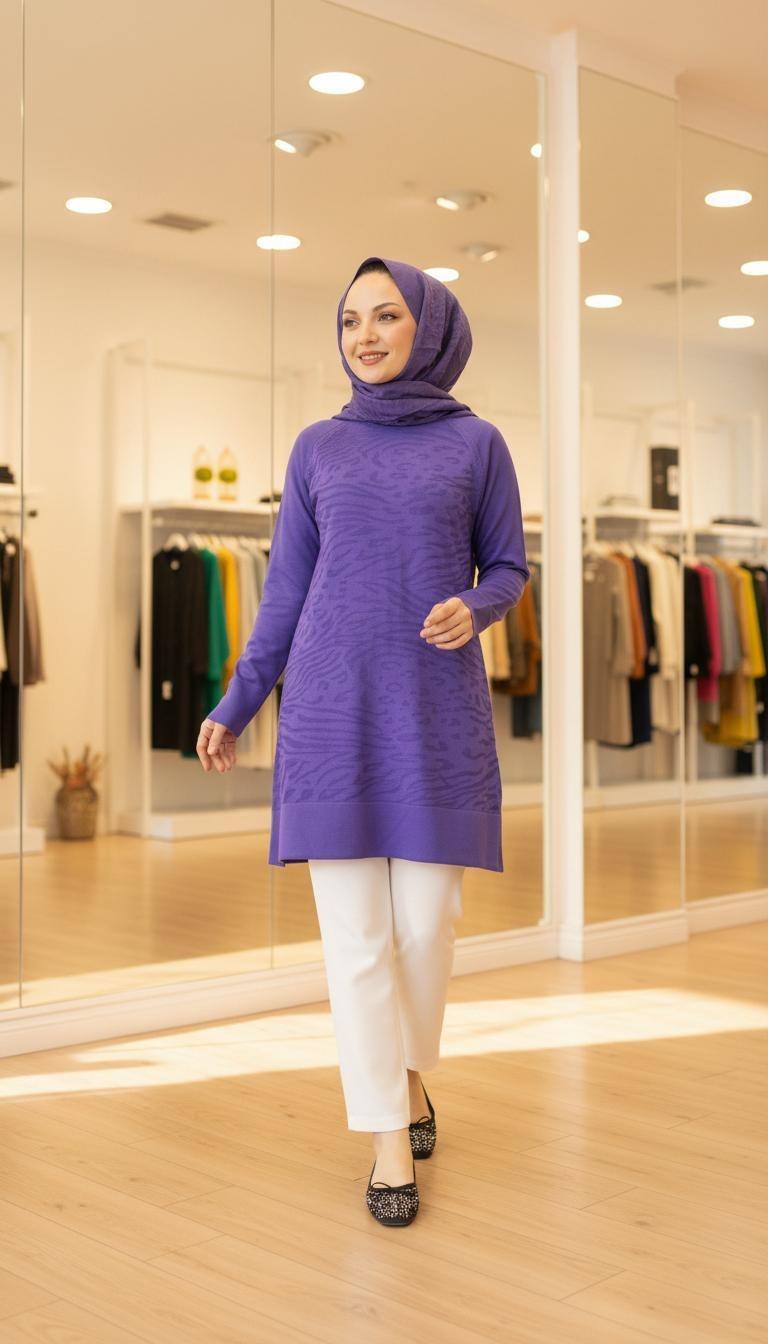 ARMİNE TREND TUNİK 25YTD4114 MOR