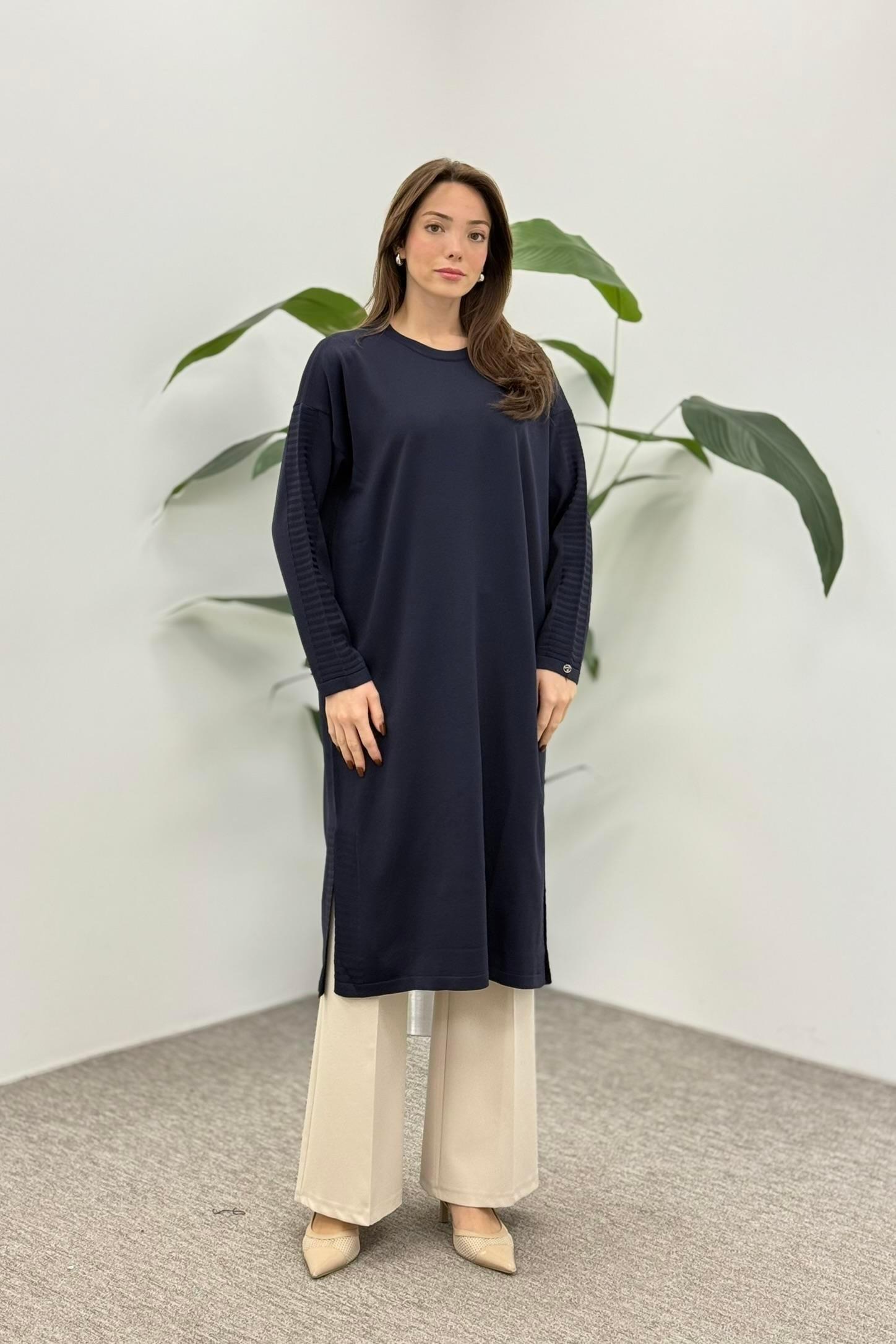 ARMİNE TREND TUNİK 25YTD4117 Lacivert