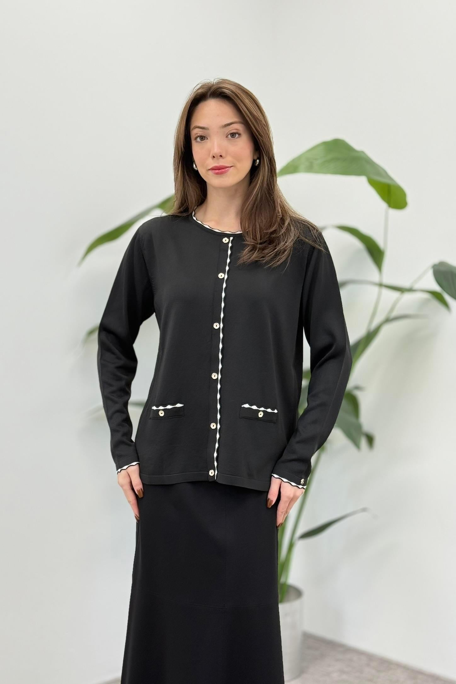 ARMİNE TREND TUNİK 25YTD4125 Siyah