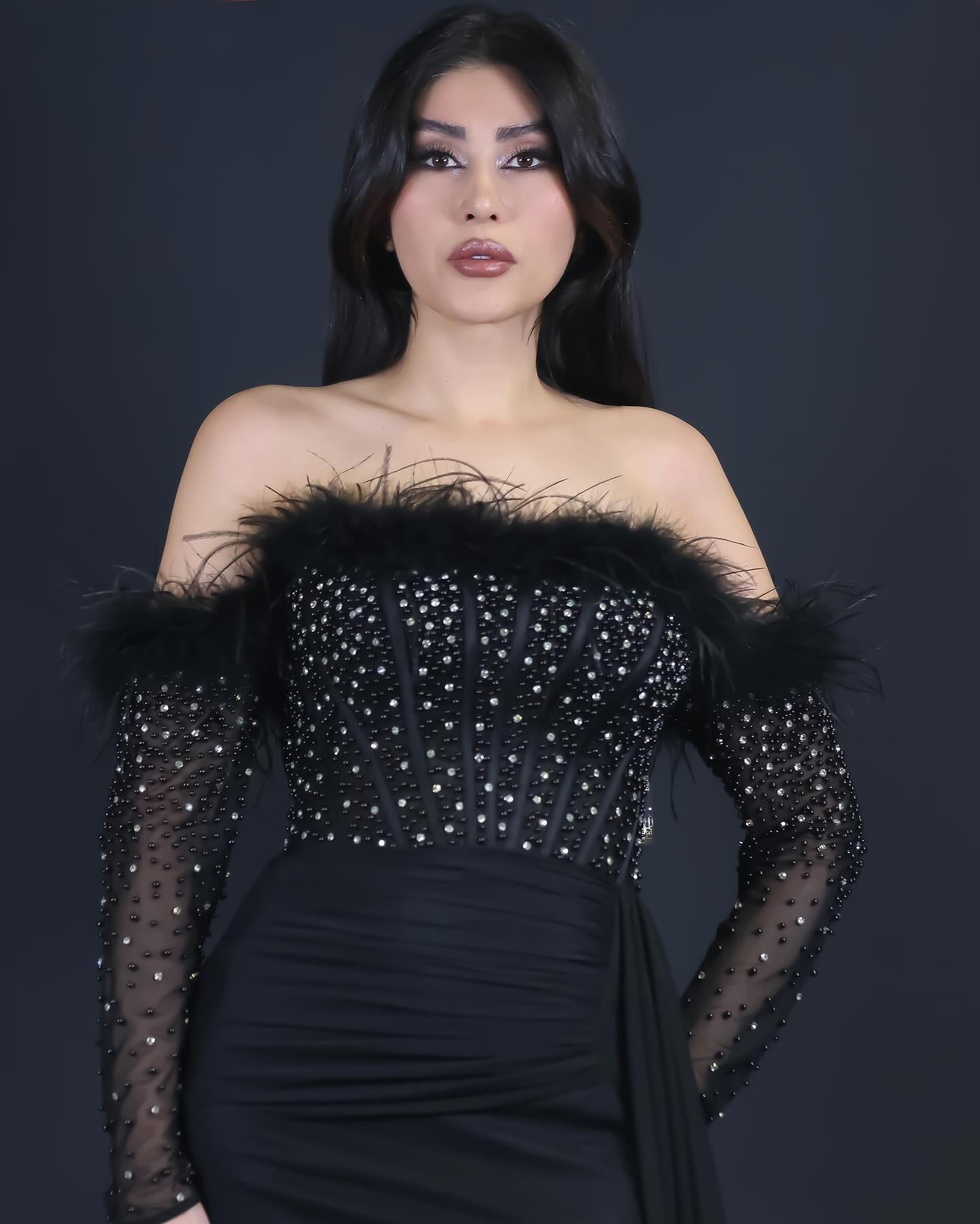 BELLEY BAYAN ABİYE 2045 Siyah