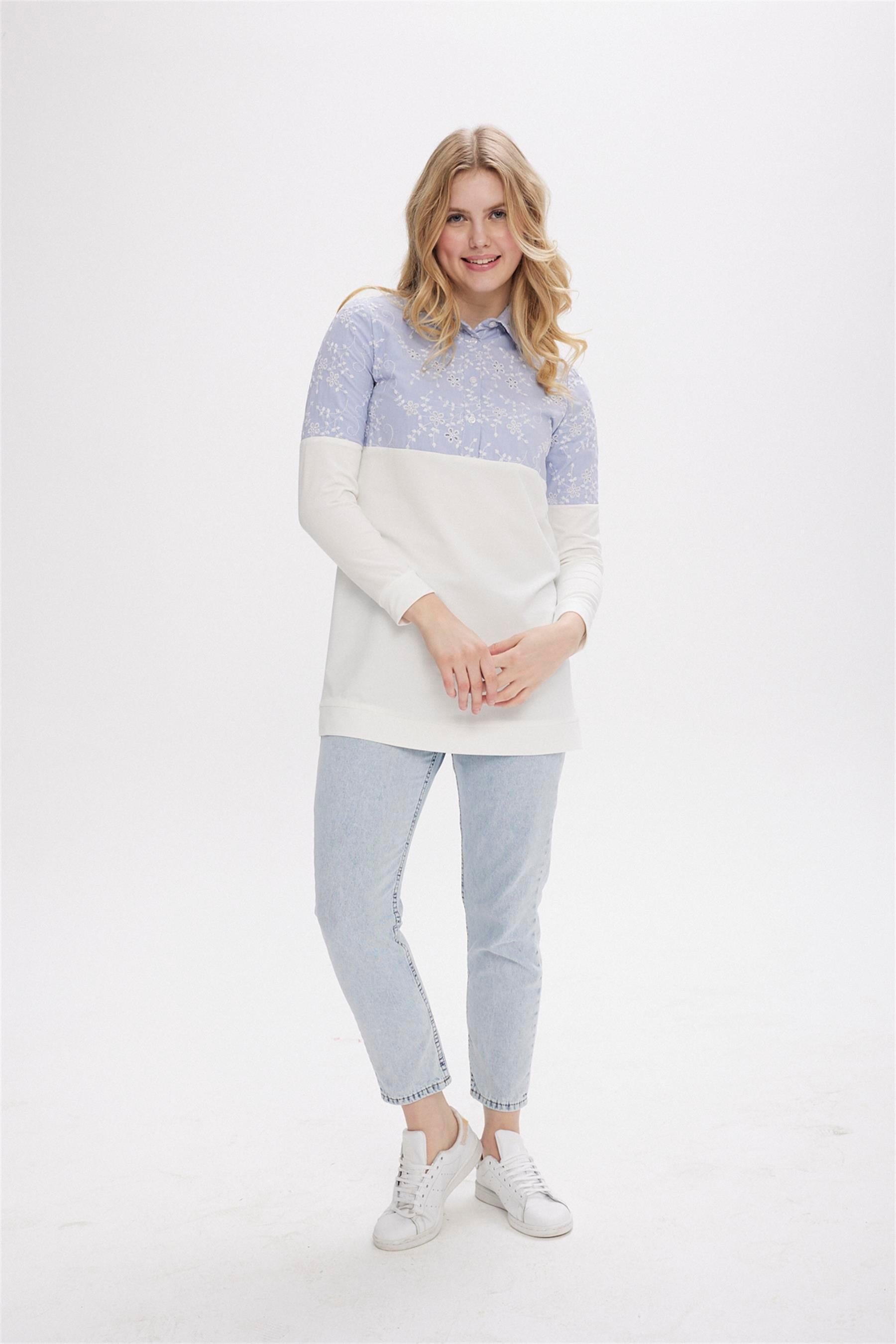 DANTEL FIRFIRLI SWEATSHIRT Ekru