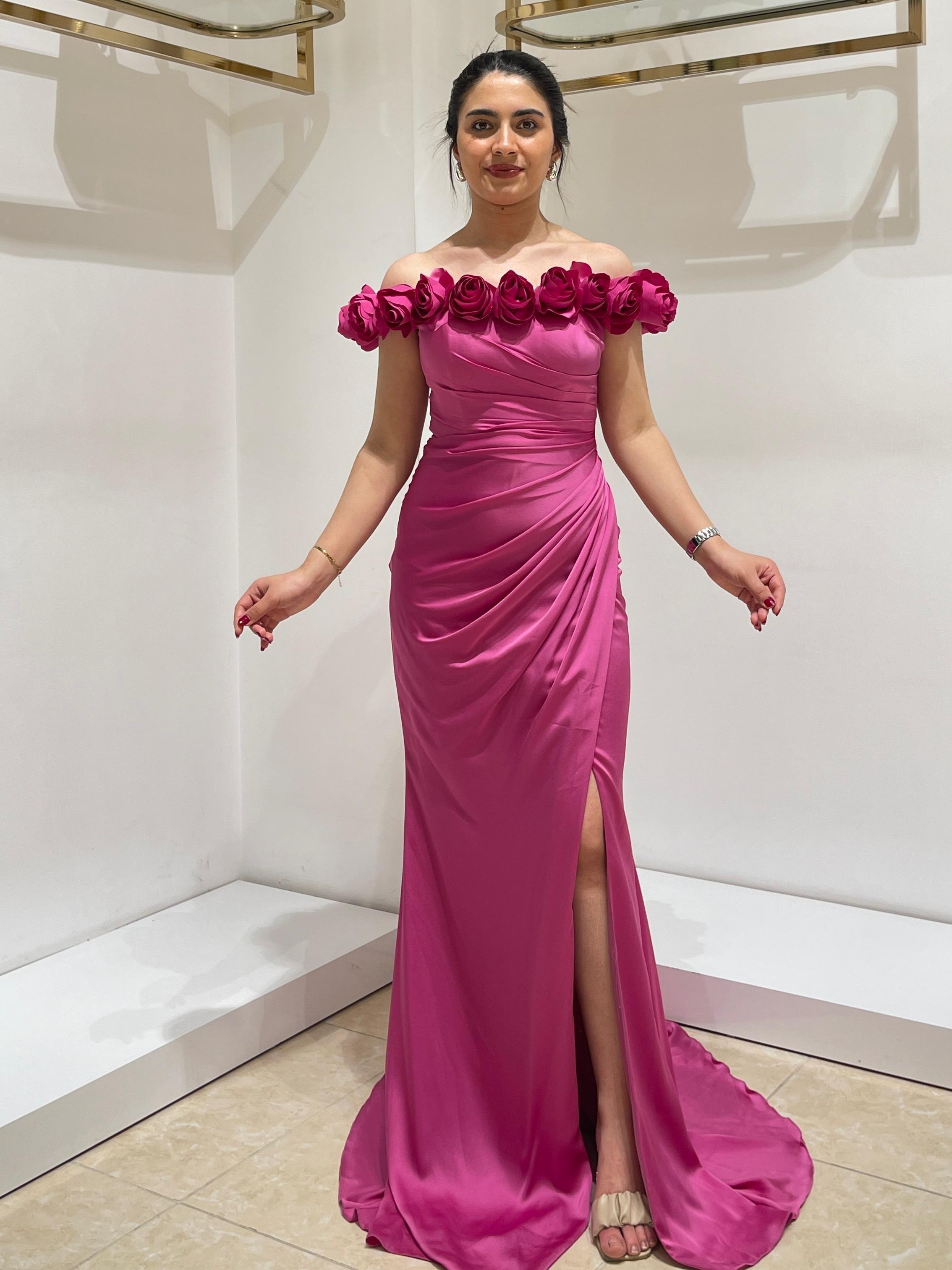 FOR COSTUME ABİYE 9523 FUŞYA