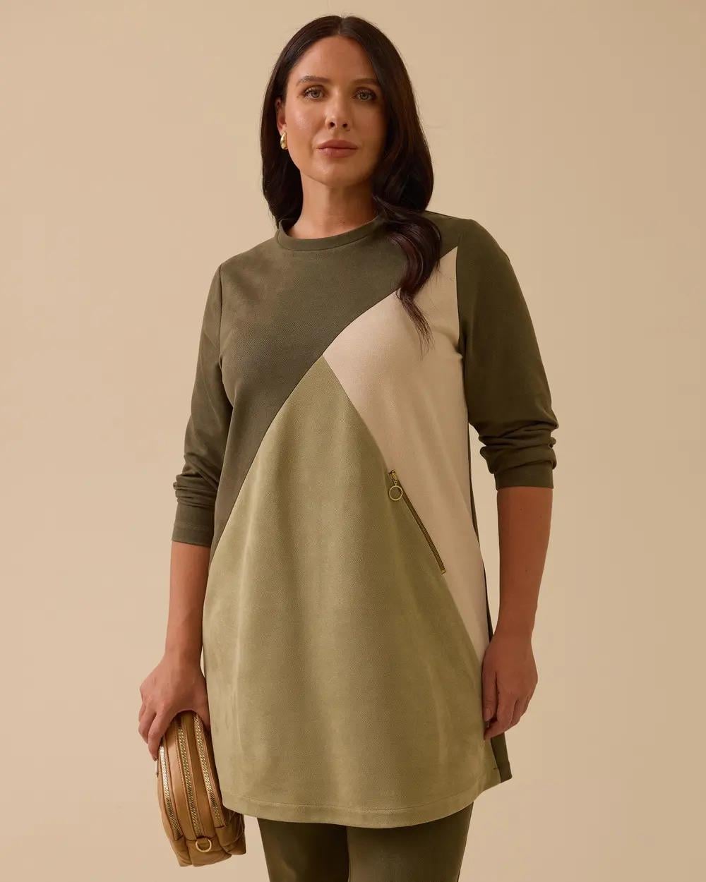Gala-xi Sweatshirt - 10002522314012 Haki