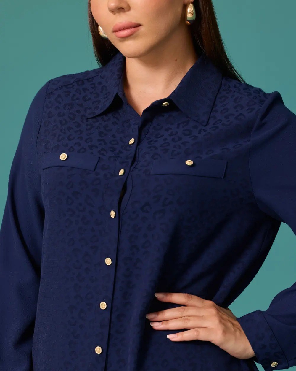 Gala-xi Tunik  - 10002621214014 Lacivert
