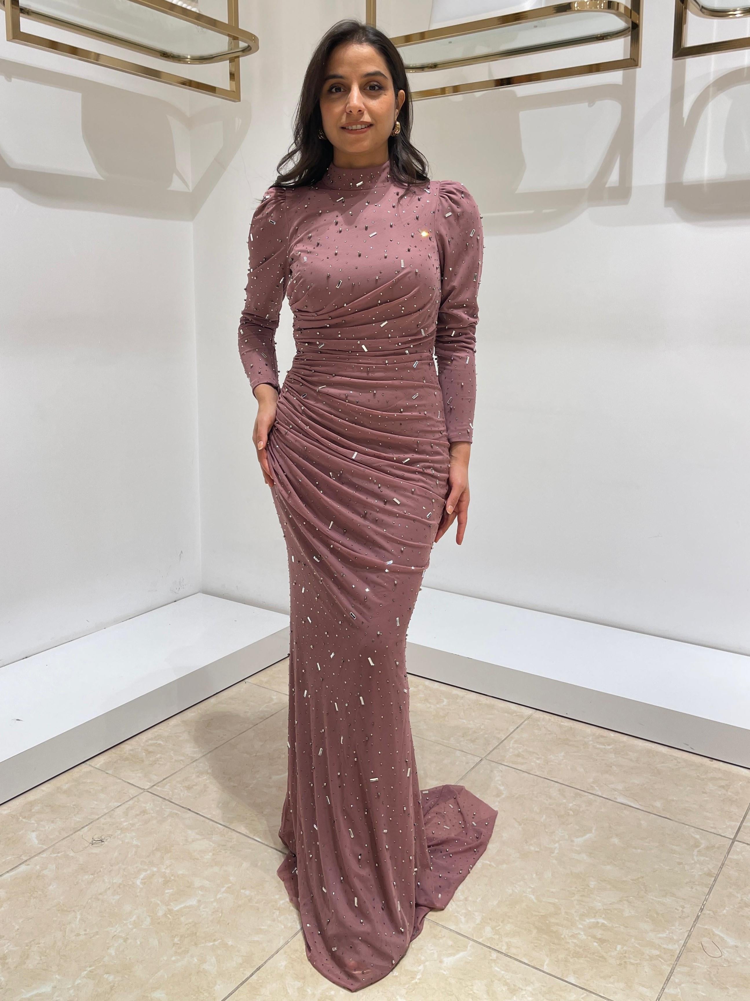 HENNİN BAYAN ABİYE 4740 GÜL KURUSU