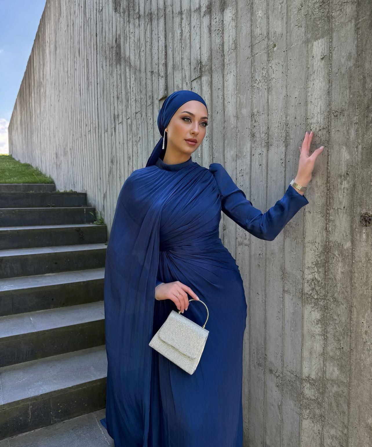 HENNİN BAYAN ABİYE 4941 Lacivert