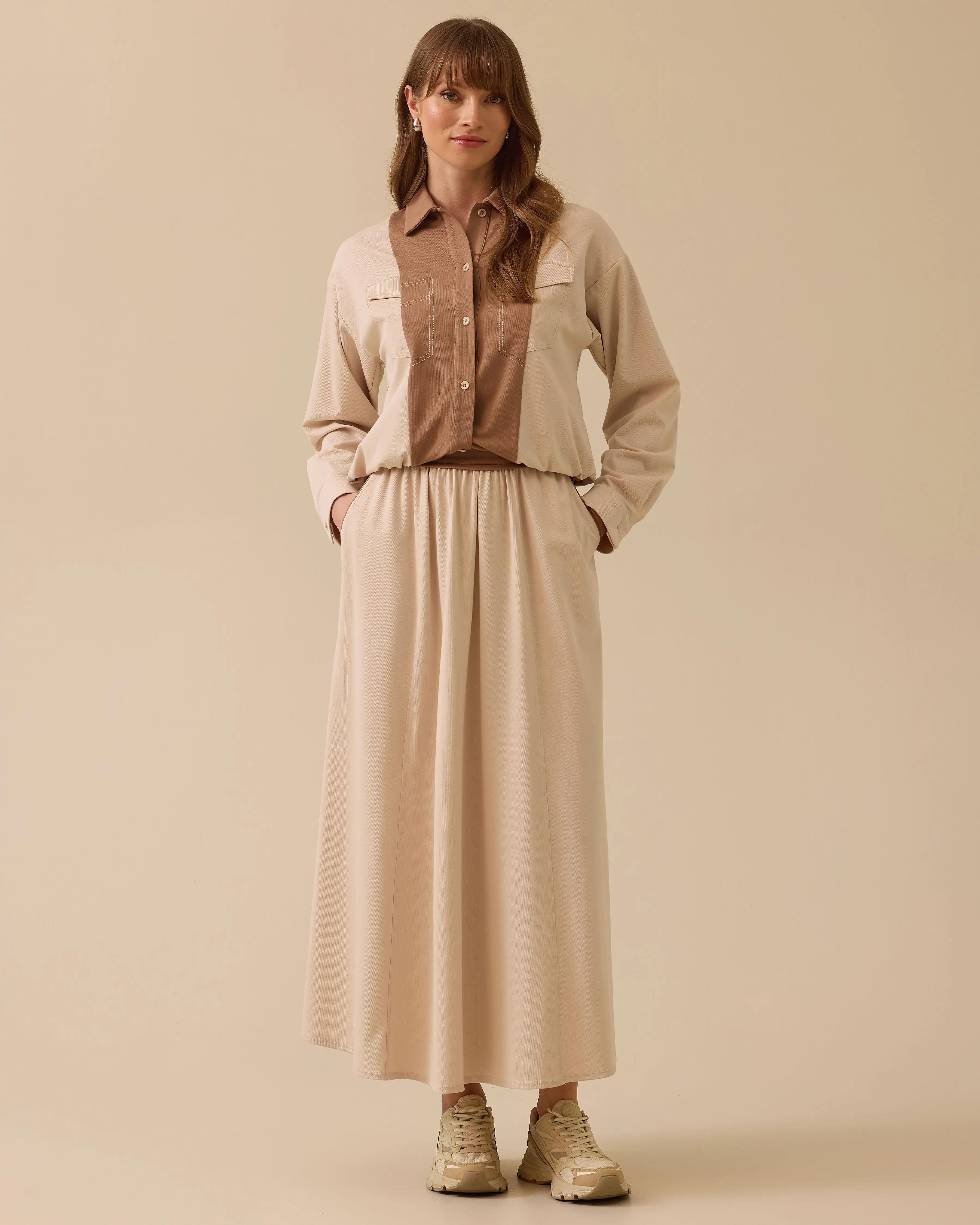 SCL GÜNLÜK ETEK -251611009 Bej