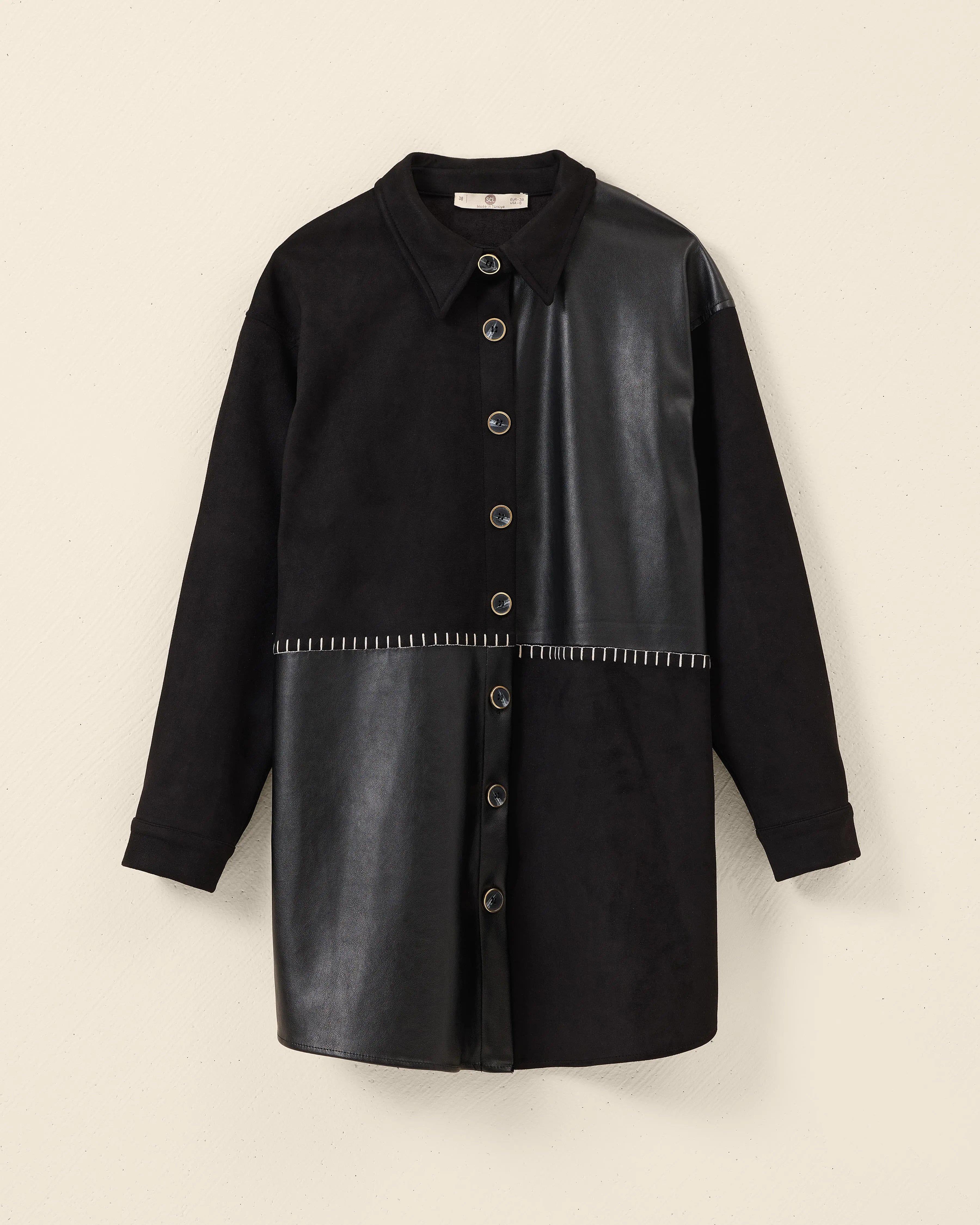 SCL Günlük Gömlek -242511015 Siyah