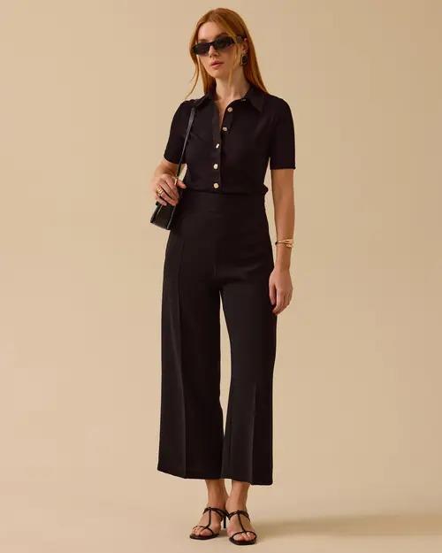 SCL Günlük Pantolon-251011035 Siyah