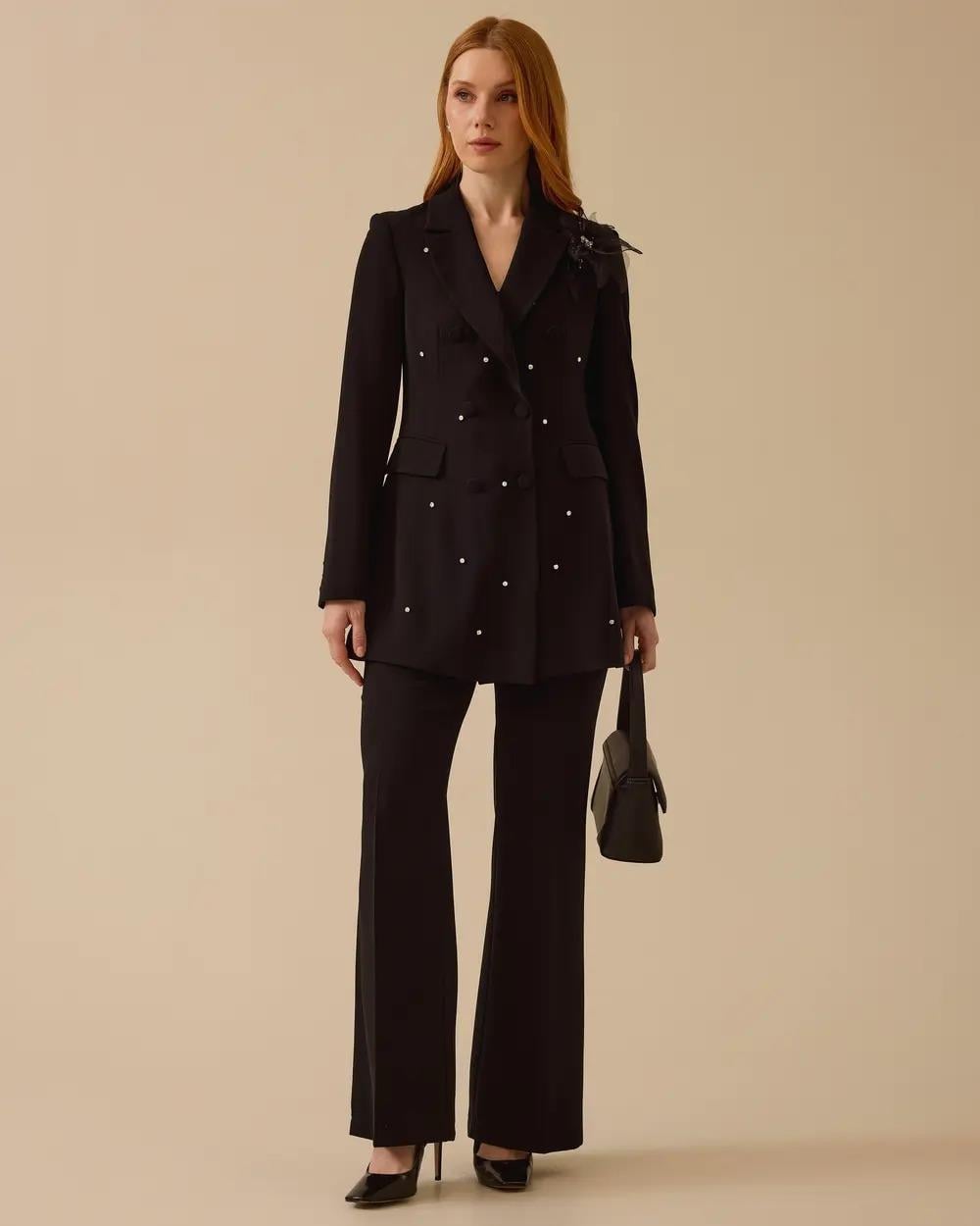 SCL ŞIK CEKET-251111015 Siyah