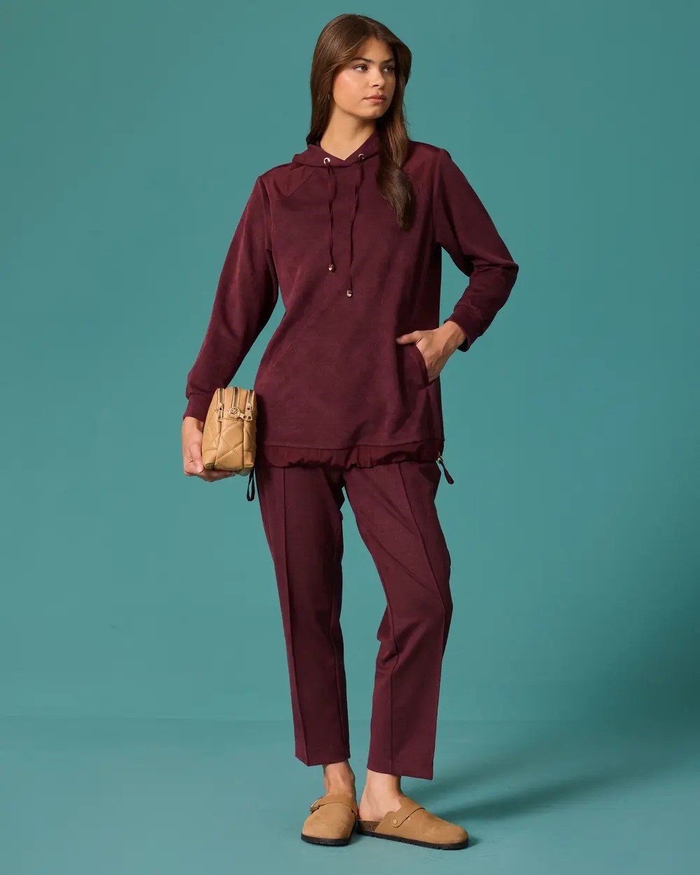 SCL Sweatshirt  - 10002622311007 Bordo