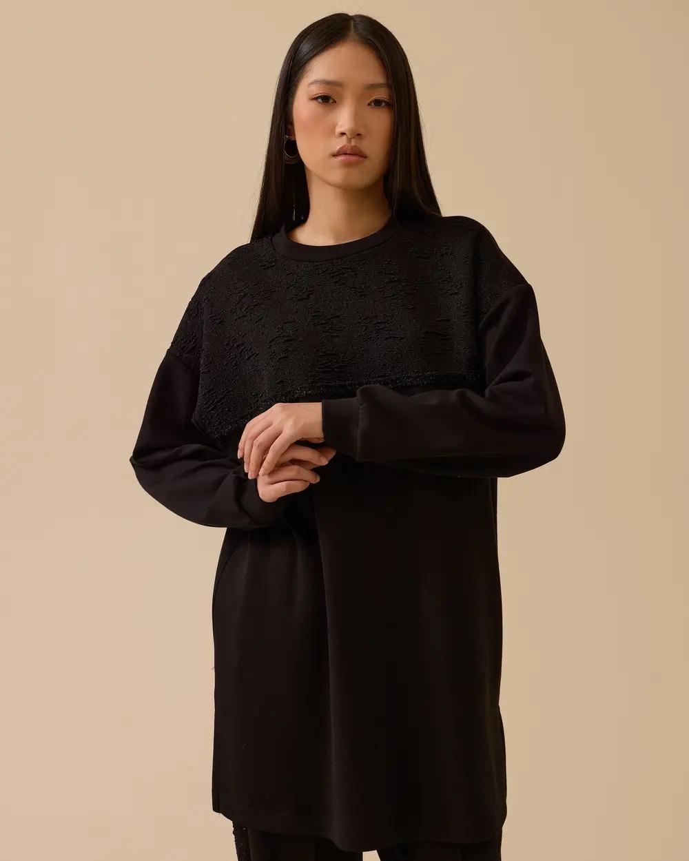 SCL SWEATSHIRT -252311014 Siyah