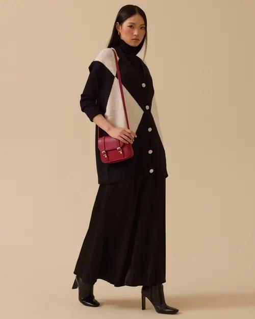 SCL TRİKO HIRKA -252711001 Siyah