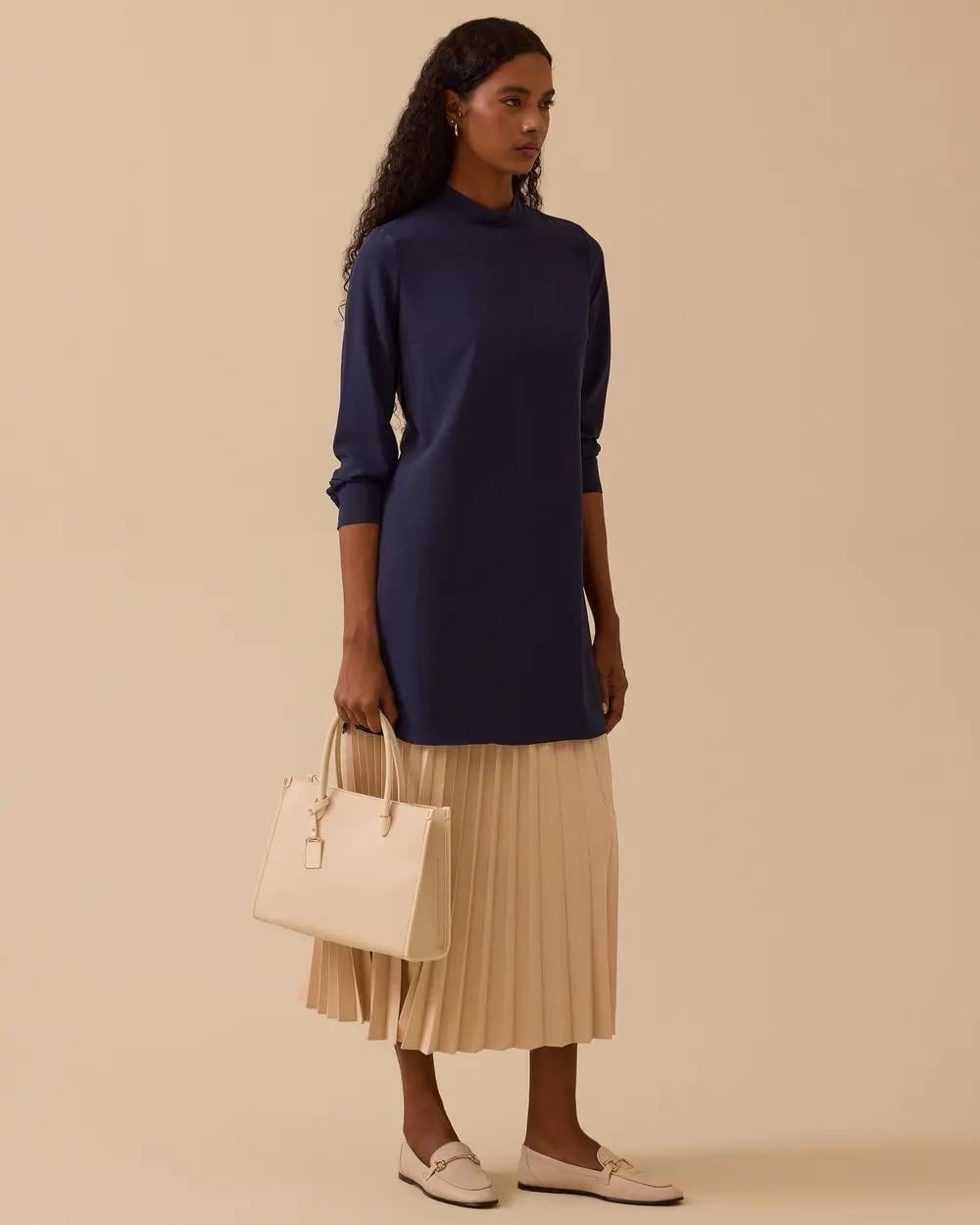 SCL TUNİK-252211017 Lacivert