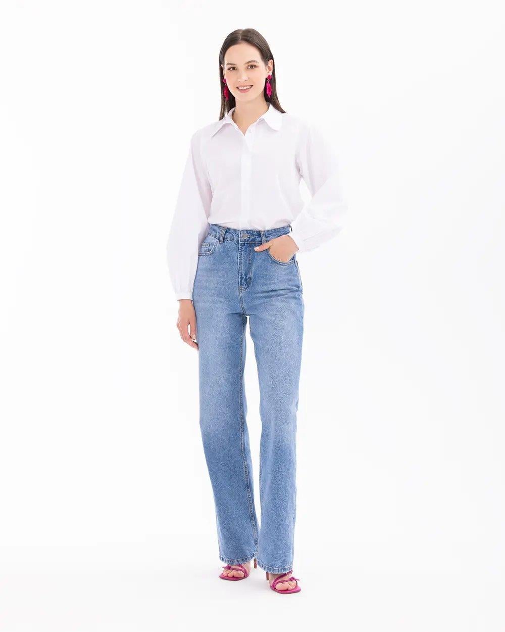 SEÇİL GÜNLÜK GÖMLEK-201011 Ekru