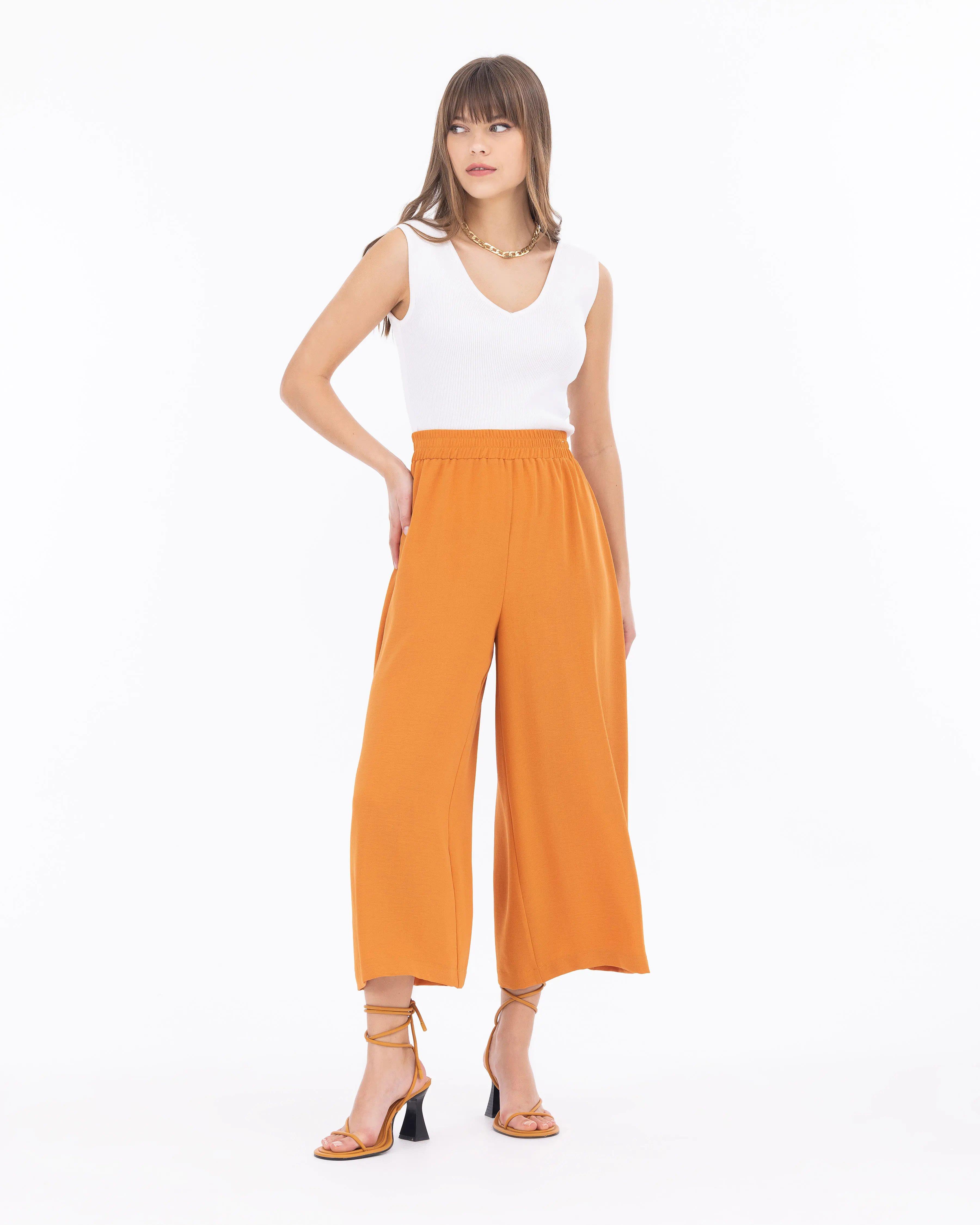 Seçil Günlük Pantolon - 232001037 Kiremit