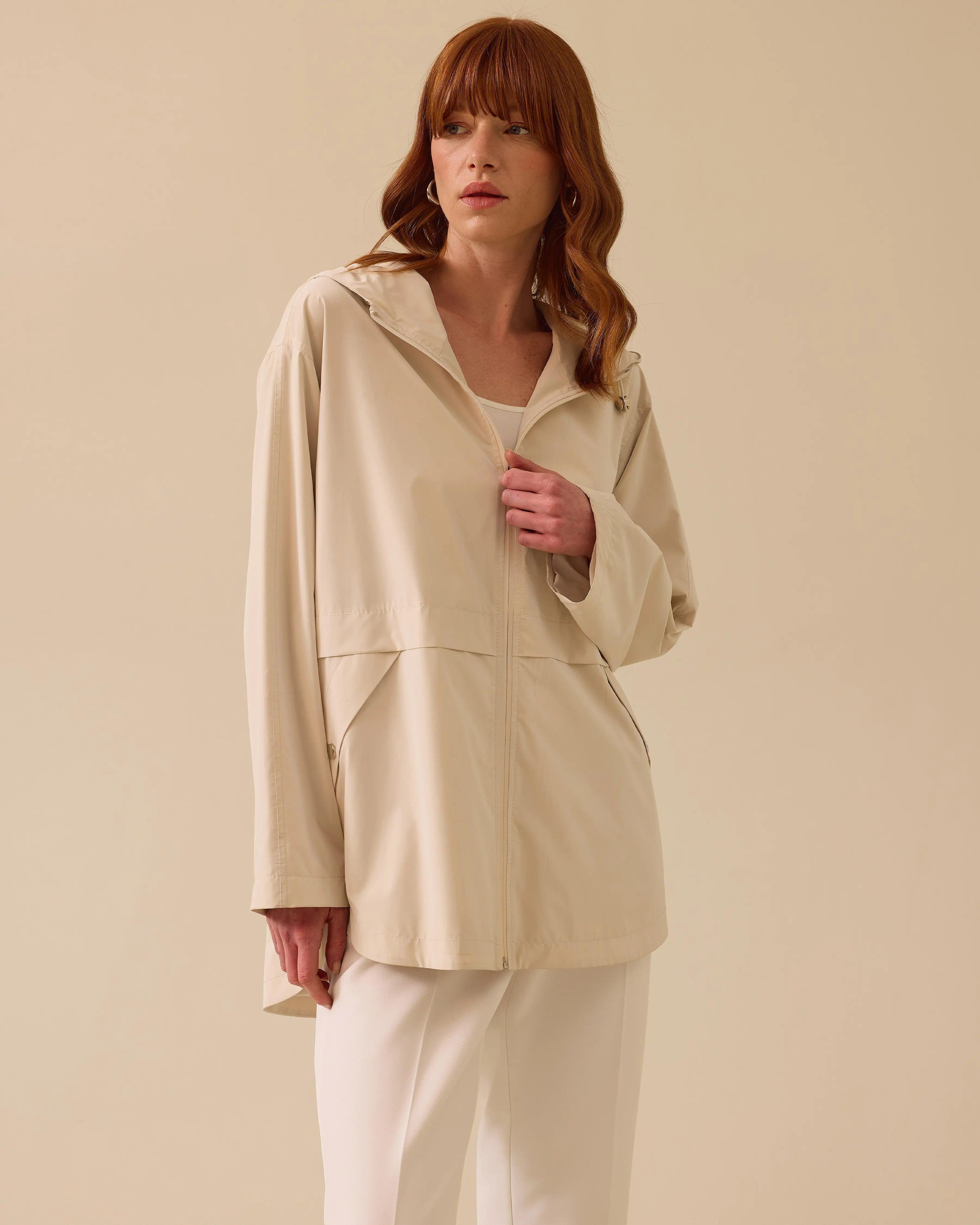 SEÇİL TRENÇKOT -251110001 Bej