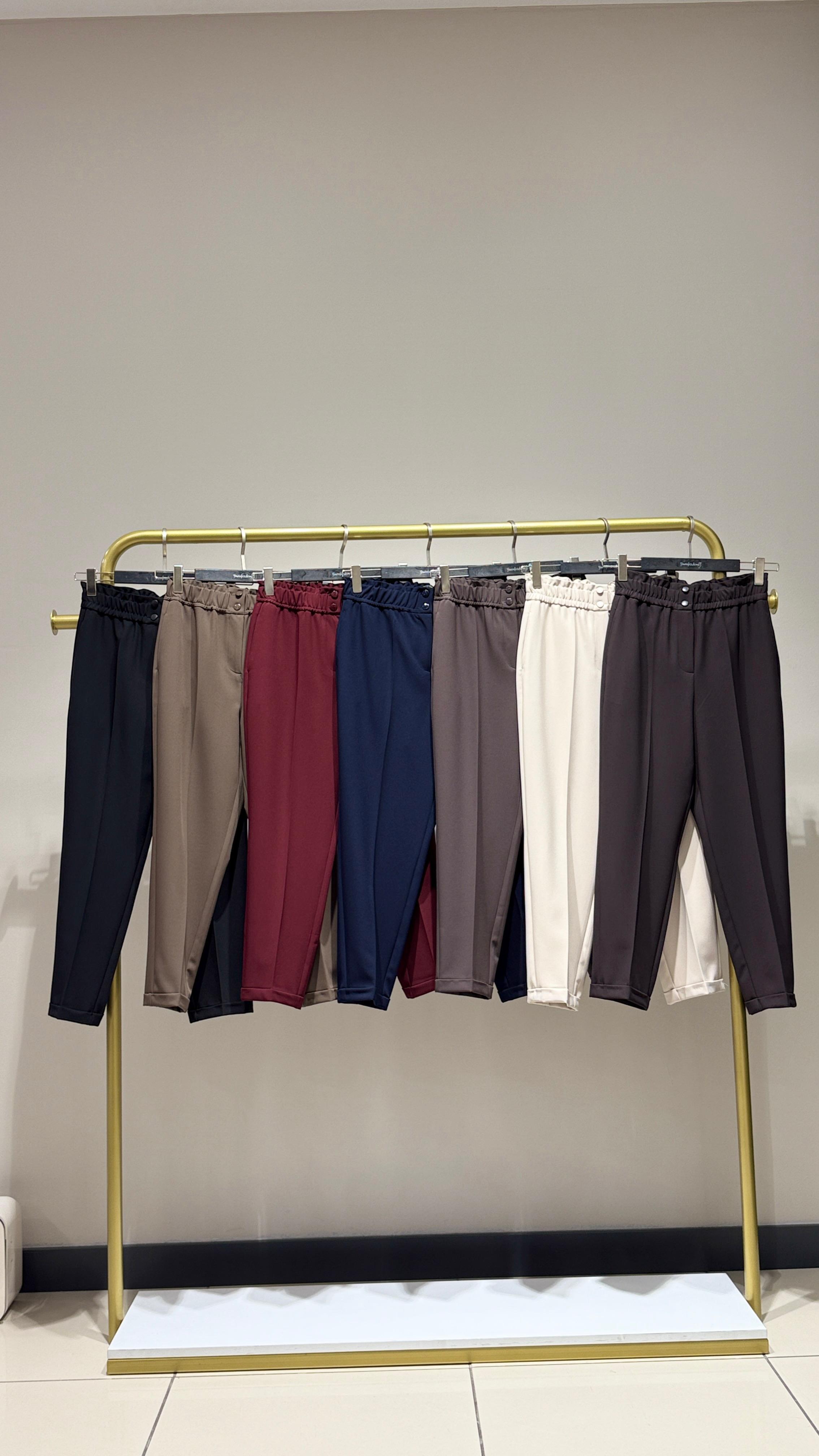 YUSUF ÖZDEMİR DUBLE PAÇA PANTOLON 1484 Kahve