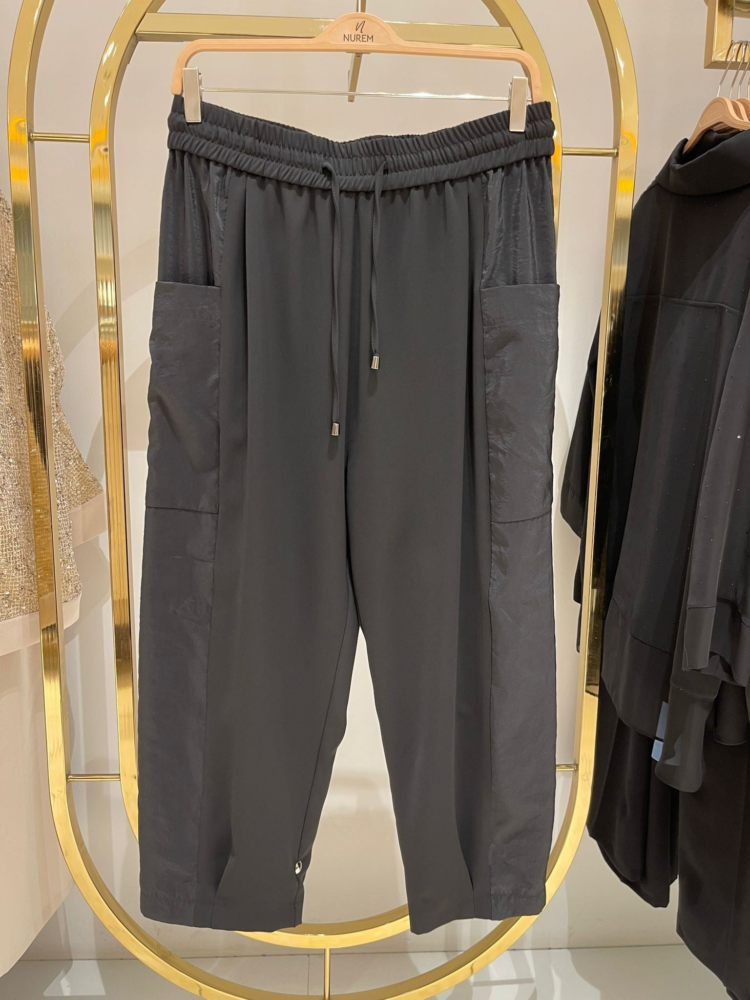 YUSUF ÖZDEMİR PANTOLON 26K1557 Siyah