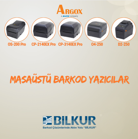 Argox Masaüstü Barkod Etiket Yazıcılar