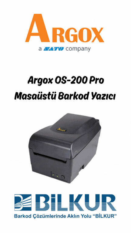 Argox OS-200 Pro Barkod Yazıcı