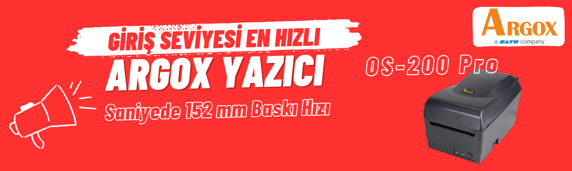 Giriş Seviyesi En Hızlı Argox Yazıcı !