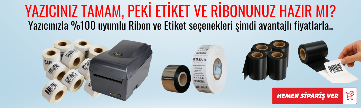 Barkod Etiketleri ve Ribonları