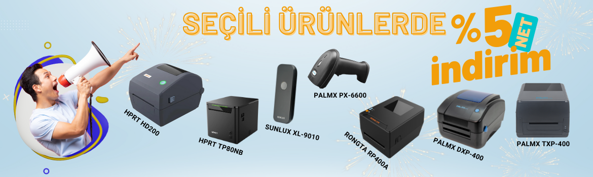Seçili Ürünlerde %5 İndirim Fırsatı !