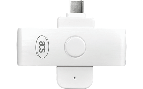 ACS ACR39U-NF PocketMate II USB Type-C Tam Boy Temaslı Akıllı Kart Okuyucu