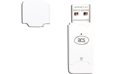 ACS ACR40T-A5 USB Type-C SIM Boyutlu Temaslı E-İmza Akıllı Kart Okuyucu