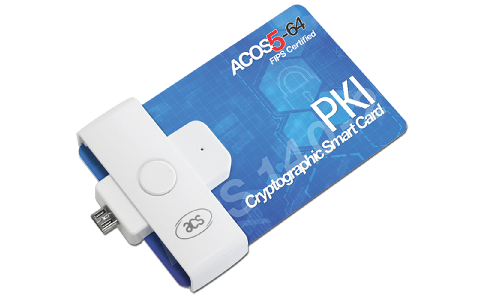 ACS ACR39U-ND Temaslı Akıllı Kart Okuyucu Mikro USB