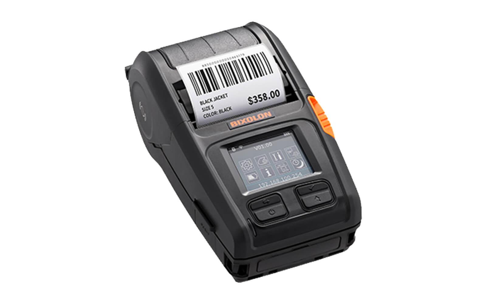 Bixolon XM7-20iWK/STD Taşınabilir Barkod Yazıcı Bluetooth,Wifi Bağlantılı