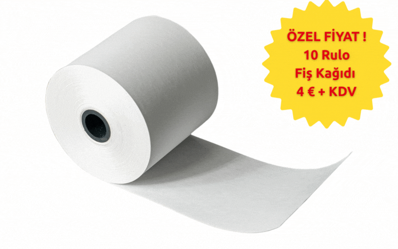 Termal  Fiş/POS Kağıdı 80mm X 40mt