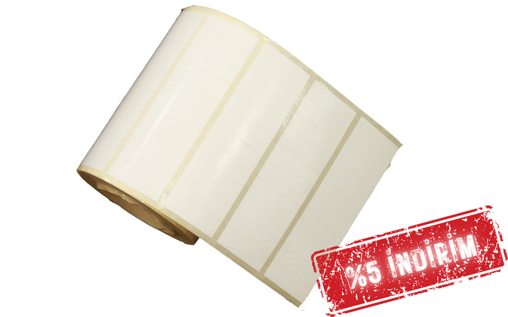 Vellum Etiket 10mm X 30mm 10lu