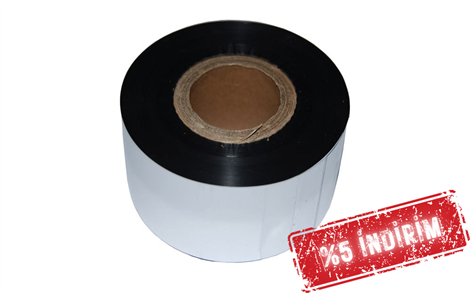 BIFO D110A 40mm x 300m OUT Siyah Resin Tekstil Ribonu
