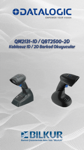 Datalogic QM2131-1D / Datalogic QBT2500-2D Kablosuz Barkod Okuyucular