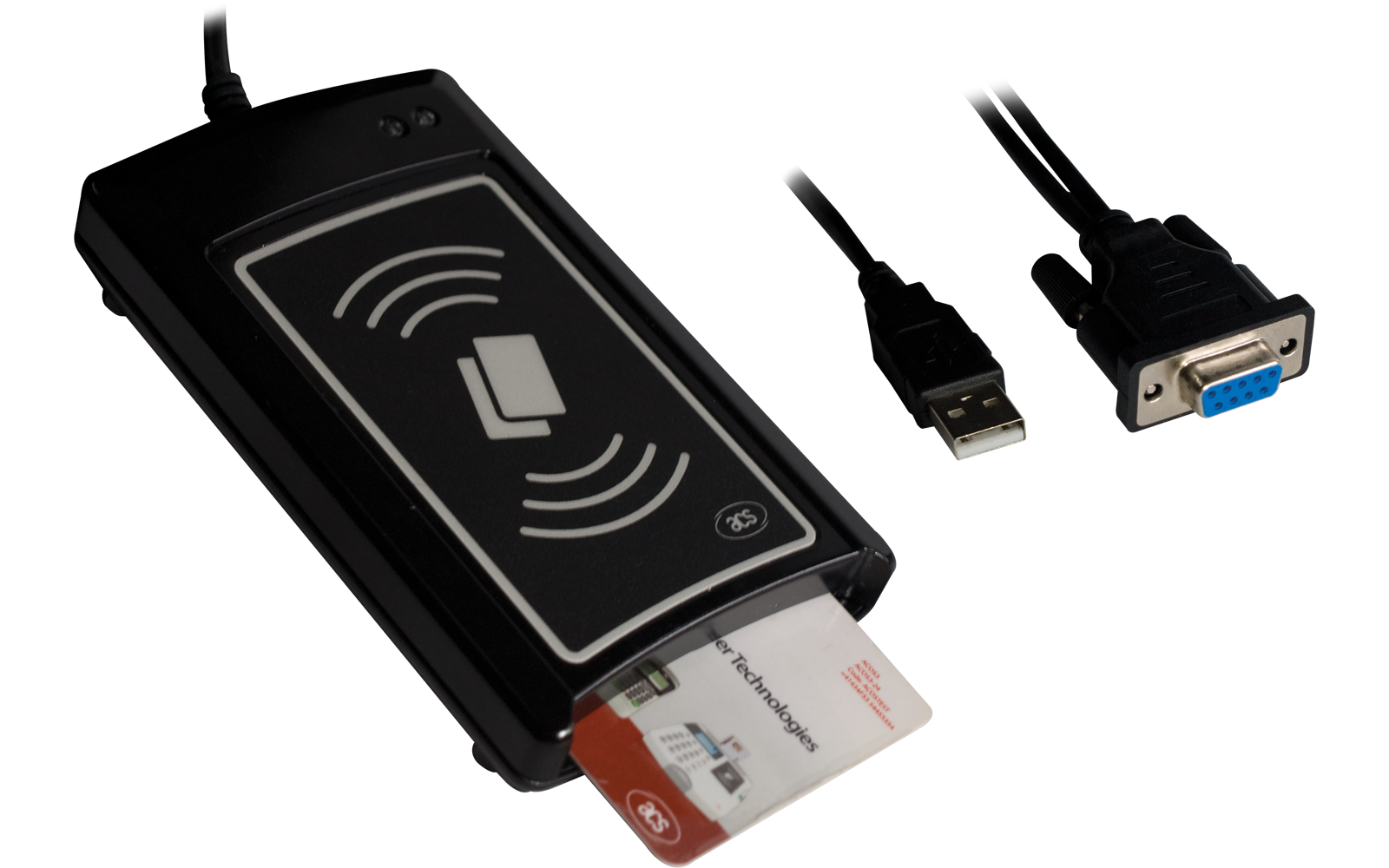 ACS ACR1281S-C1 Temaslı+Temassız Akıllı Kart Okuyucu Seri Bağlantılı