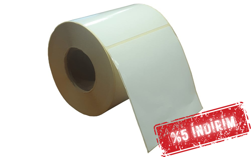 Vellum Etiket 100mm X 100mm 1li