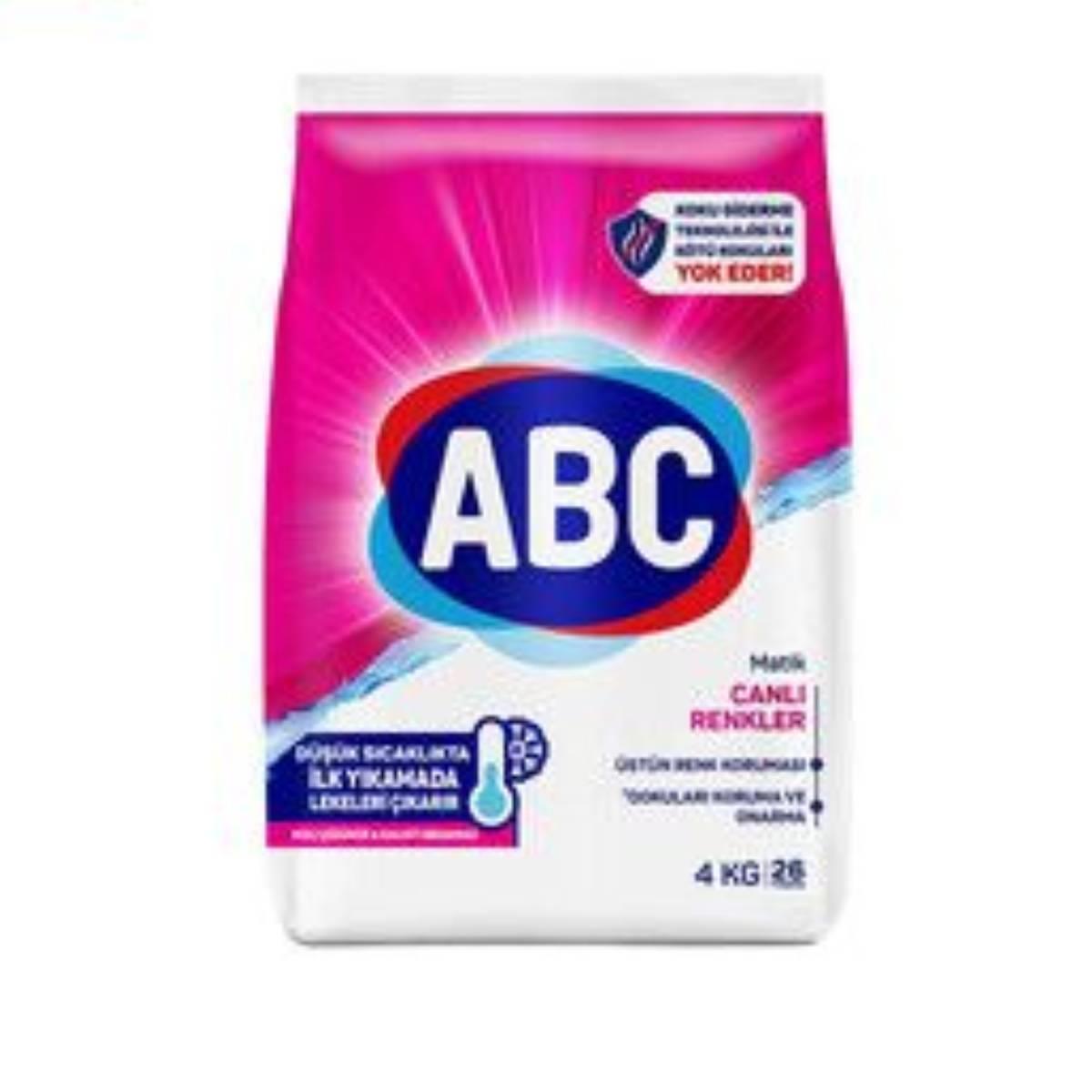 Abc Matik 4kg Canlı Renkliler5523255