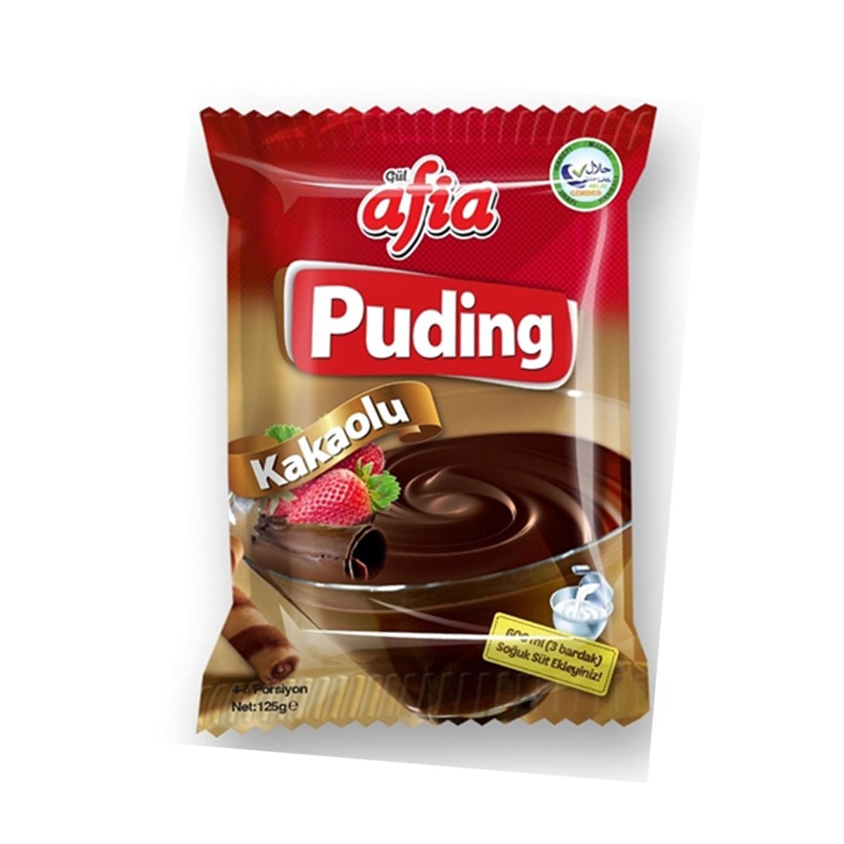 Afia Puding Kakaolu 125 Gr