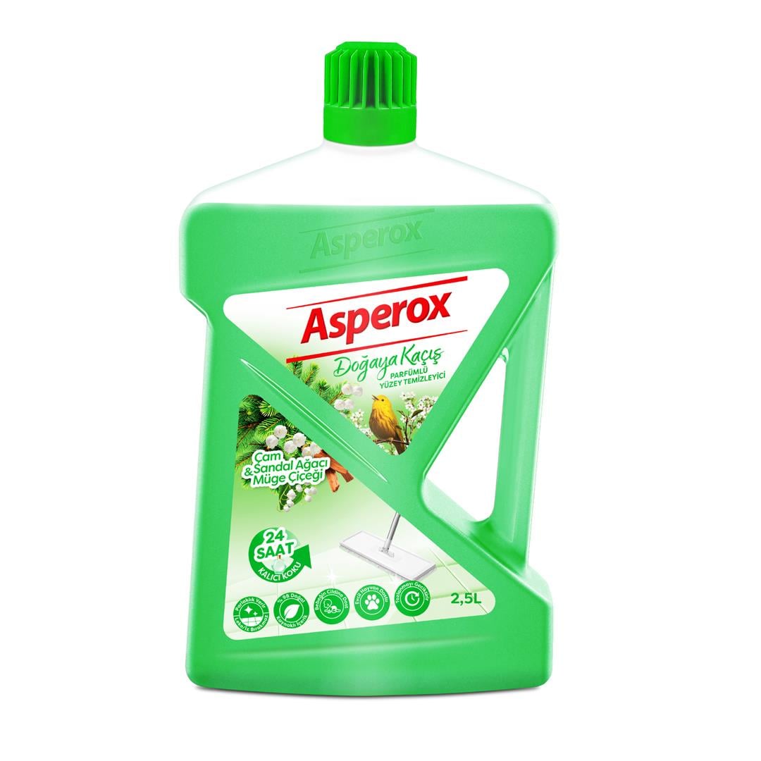 Asperox Yüzey Temzleyici Çam-Sandal Ağacı 2,5 lt5523534