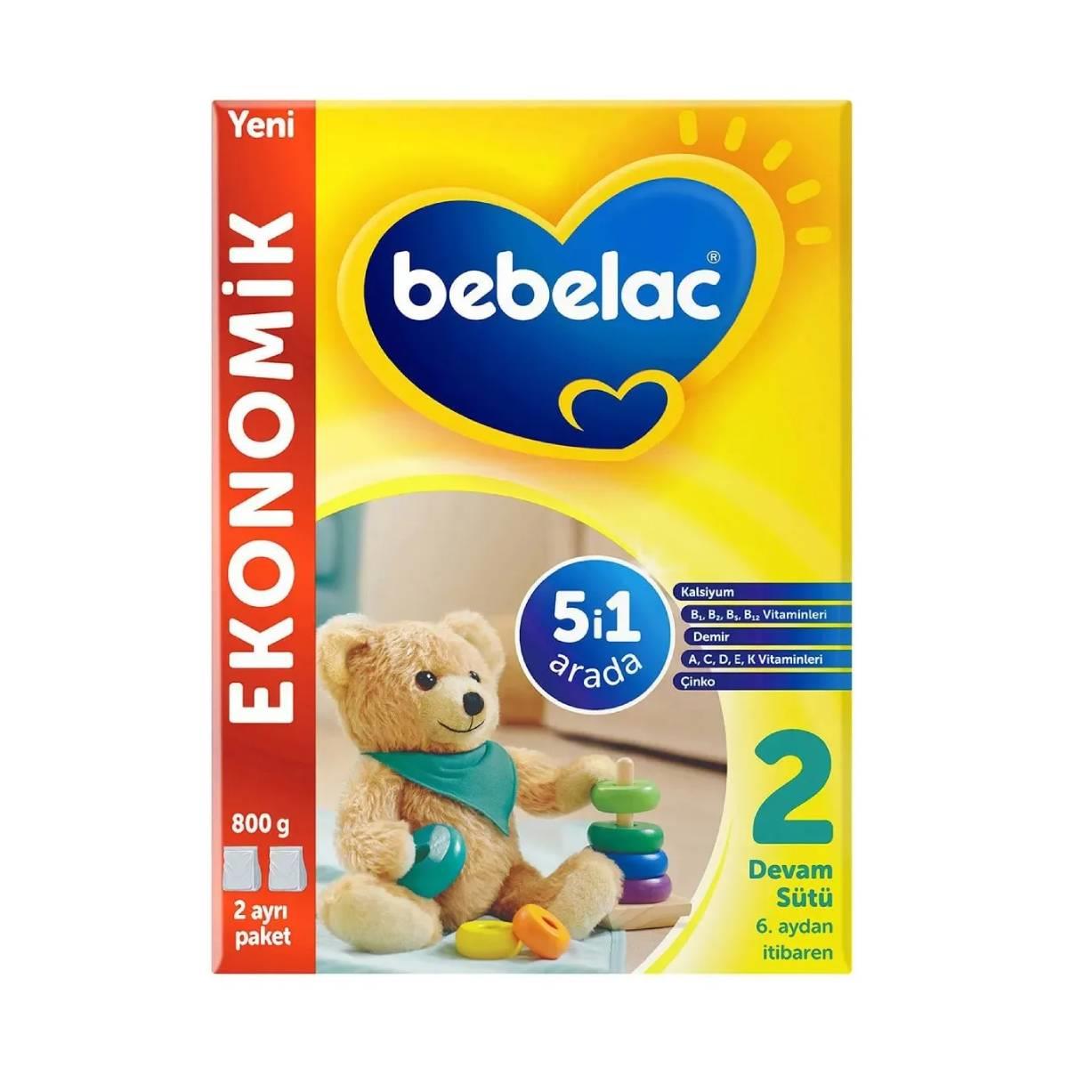 Bebelac 2 Devam Sütü 800 Gr5512130