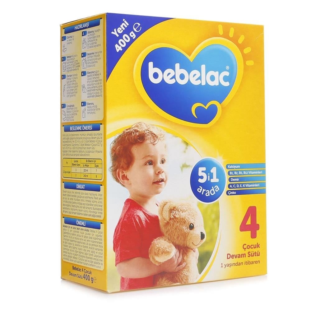 Bebelac 4 Devam Sütü 400 Gr5512120