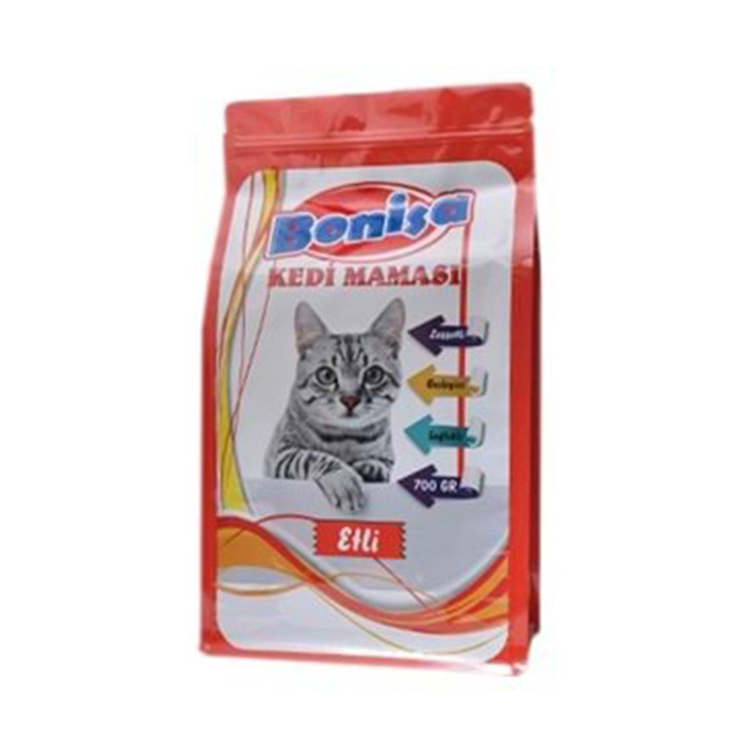 Bonisa Kedi Maması Etli 700 grKedi Maması